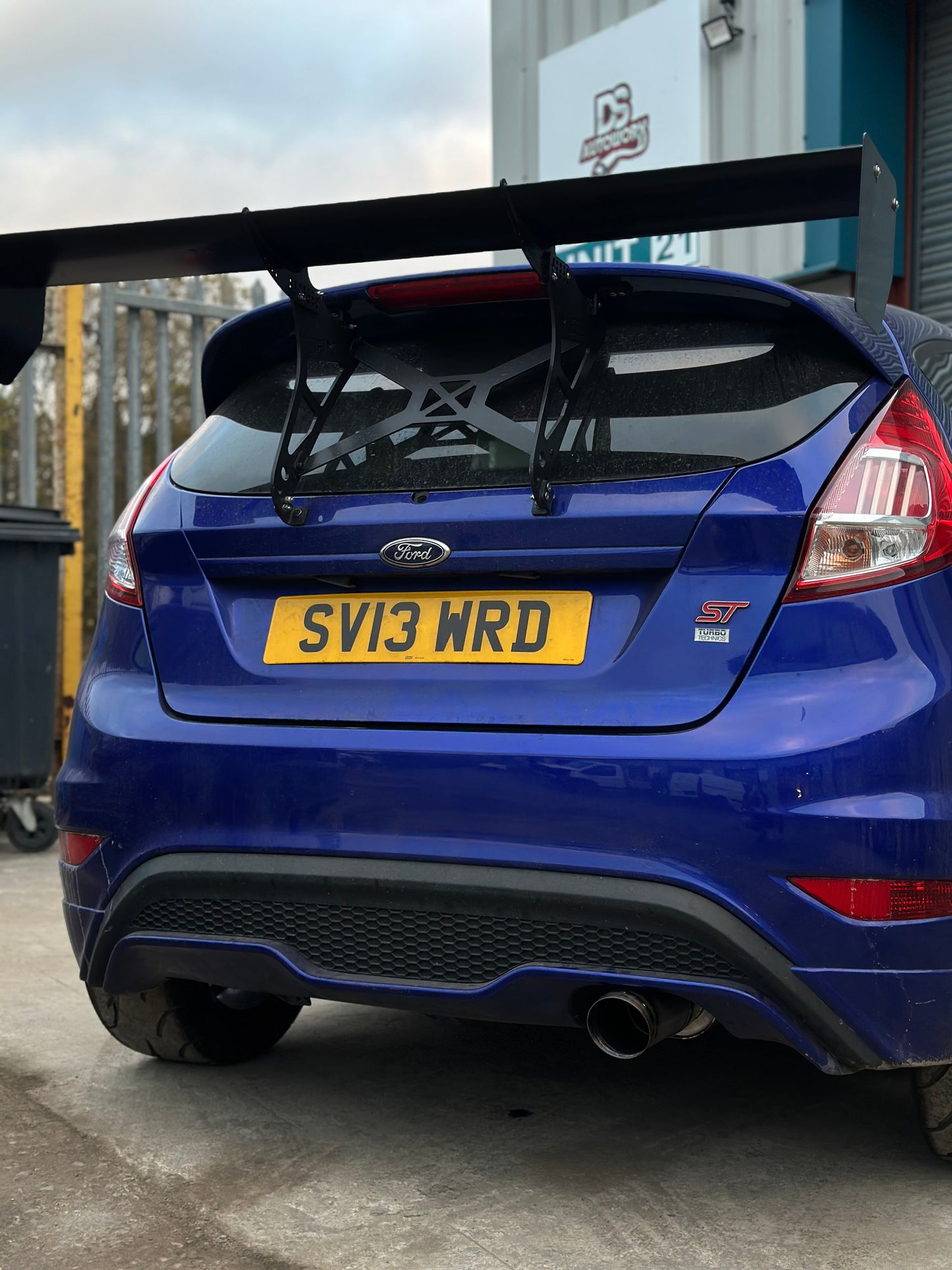 Ford Fiesta MK7 ST180/200 WRC Style Cat Back Exhaust System.