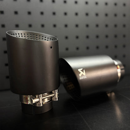 Akrapovic Black Exhaust Tips