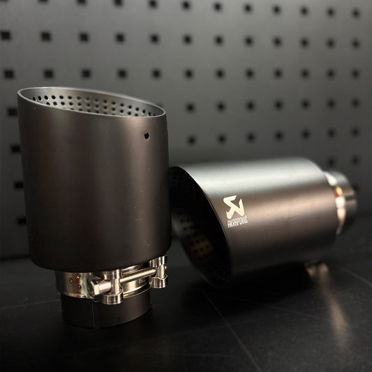 Akrapovic Black Exhaust Tips