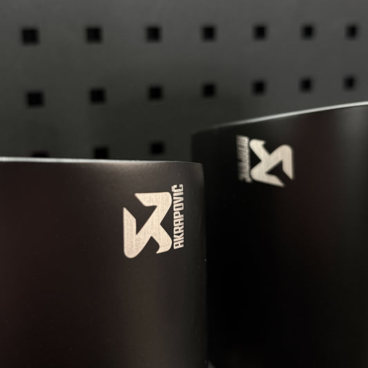Akrapovic Black Exhaust Tips