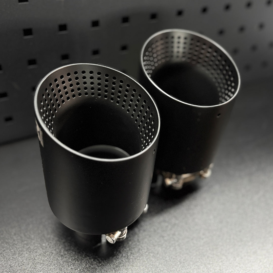 Akrapovic Black Exhaust Tips